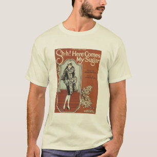 Hier ist mein Vintager Songbook-Cover für Zucker T-Shirt