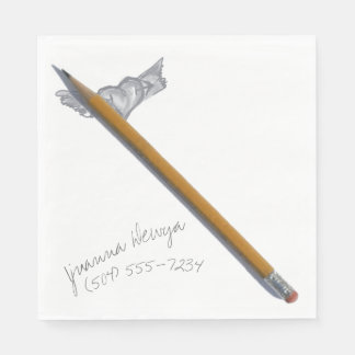 Hier ist meine Nummer LUNCHEON NAPKIN Serviette