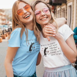 Hier ist zum Nights Friends Wine Toast T-Shirt