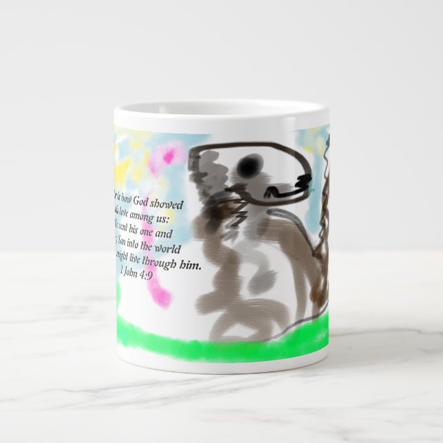 hier Jumbo-Tasse (Vorderseite)