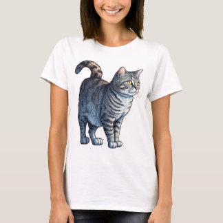 Hier Kitty, Kitty! Alle Lieben eine Tabby Cat! T-Shirt