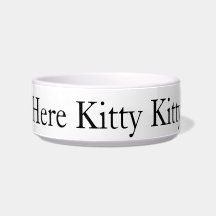 Hier Kitty Medium Pet Bowl