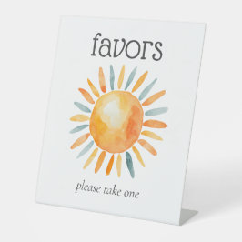 Hier kommen die Son Baby Boy Duwer Favors Sockelschild