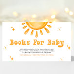 Hier kommen die Son Baby Duschbücher für Baby Begleitkarte<br><div class="desc">"Here Comes The Son" Baby Shower Books for Baby Card ist eine charmante Ergänzung zu Ihrem Baby Duschfest. Ermuntern Sie die Gäste, Bücher anstelle von Karten mit diesem bezaubernden und herzlichen Thema mitzubringen. Das Design besticht durch eine sonnige und fröhliche Ästhetik, die sich perfekt eignet, um die Ankunft eines kleinen...</div>