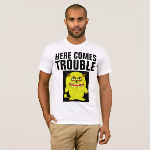 HIER KOMMEN SCHWIERIGE T - Shirt