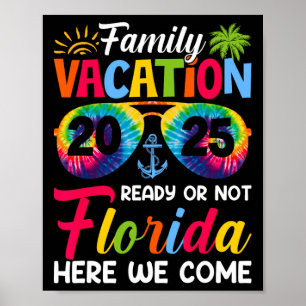 Hier kommen wir Familie Urlaub Florida 2025 Bondin Poster