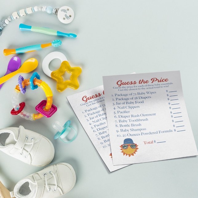 Hier kommt das Son Baby Boy Shower Game (Von Creator hochgeladen)