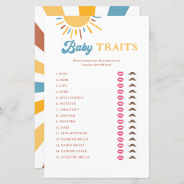 Hier kommt das Son Baby Traits Game