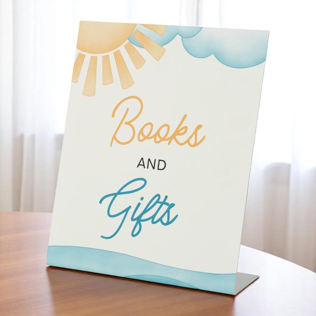 Hier kommt das Son Books and Gifts Sign Sockelschild (Von Creator hochgeladen)