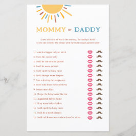 Hier kommt das Son Mommy oder Daddy Game