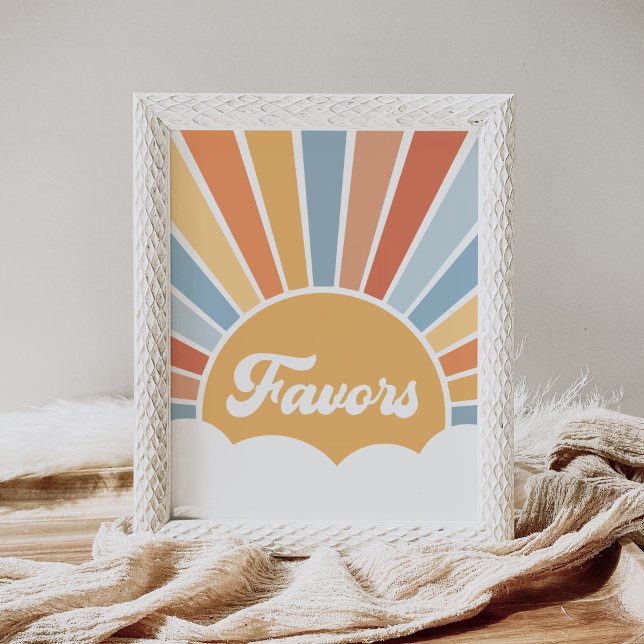 Hier kommt das Son Retro Baby Duwer Lieblingszeich Poster (Von Creator hochgeladen)