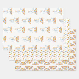 Hier kommt das "Son - Wrapping Paper" Geschenkpapier Set