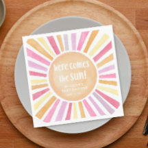 Hier kommt das Sonnenmädchen, das die Sonne duscht