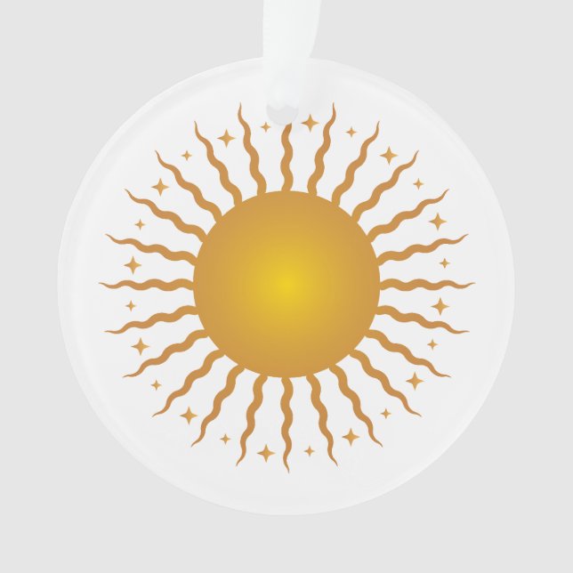 Hier kommt das Sun-Akrylorische Ornament (Vorderseite)