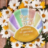 Hier kommt der eine! Retro Boho Sun 1. Geburtstag