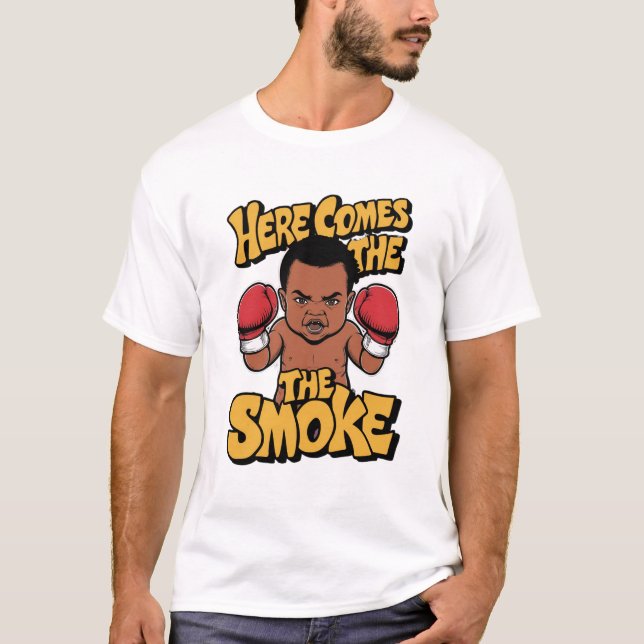 HIER KOMMT DER RAUCH T-Shirt (Vorderseite)