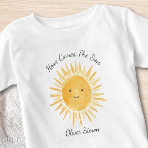 Hier kommt der Sohn Baby T-shirt