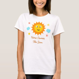 Hier kommt der Sohn, der die Sonnenschein-Babydusc T-Shirt