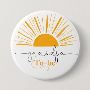 Hier kommt der Sohn Opa, der sein wird Button