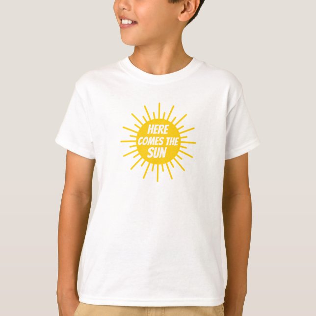 Hier kommt der Sun-T - Shirt (Vorderseite)