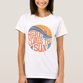 Hier kommt der Vintage Retro 60er Surfsommer T-Shirt