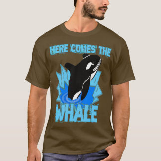 Hier kommt der Wal T-Shirt