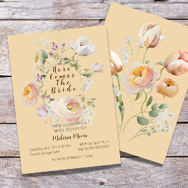 Hier kommt die Einladung zur Braut, Brautdusche