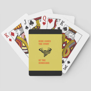 Hier kommt die Geschichte des Hurrikans Spielkarten