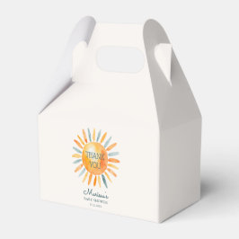 Hier kommt die Son Baby Boy Dusche Geschenkschachtel