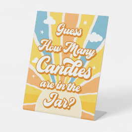 Hier kommt die Son Baby Dusche Rate, wie viele. Sockelschild