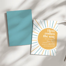 Hier kommt die Son Boho Sunshine Babydusche