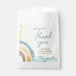 Hier kommt die Son Retro Babydusche Geschenktütchen