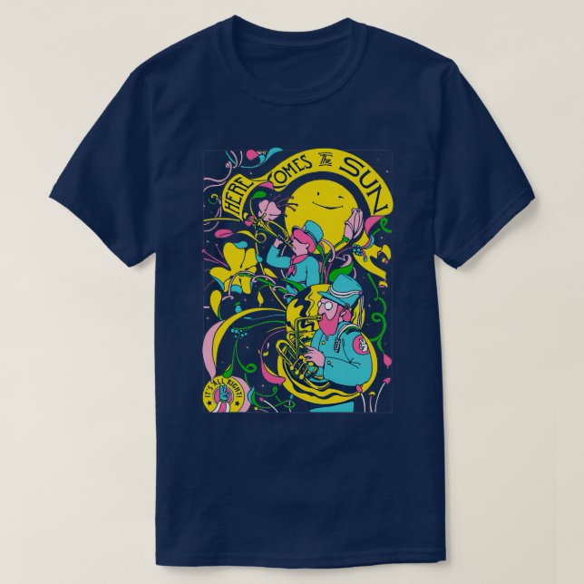 Hier kommt die Sonne 1 T-Shirt (Design vorne)
