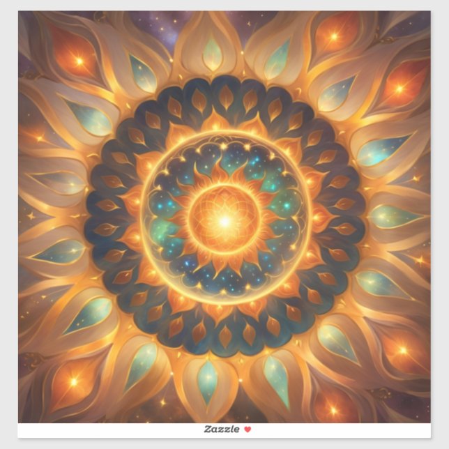 Hier kommt die Sonne Aufkleber (Blatt)