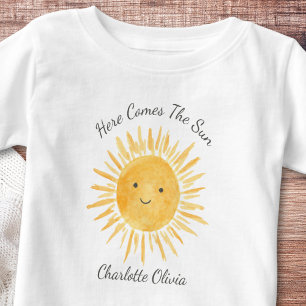 Hier kommt die Sonne Baby T-shirt
