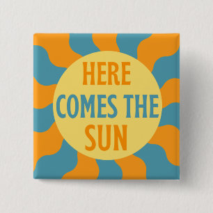 Hier kommt die Sonne Button