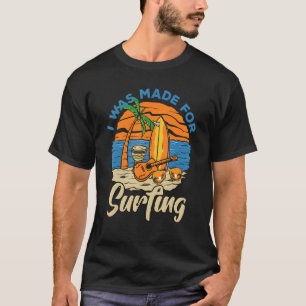 Hier kommt die Sonne, die ich für das Surfen im So T-Shirt