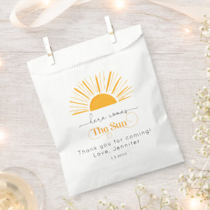 Hier kommt die Sonne Geburtstagsparty Gefallen Geschenktütchen