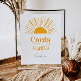 Hier kommt die Sonne Karten und Geschenke Poster