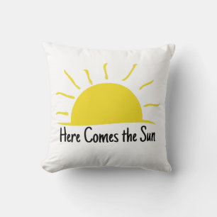 hier kommt die Sonne Kissen