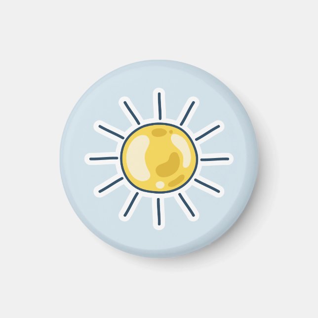 Hier kommt die Sonne Magnet (Vorne)