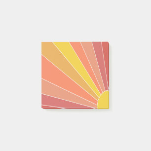 Hier kommt die Sonne Post-it Klebezettel