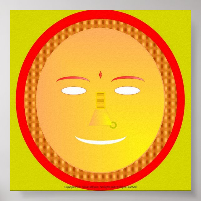 Hier kommt die Sonne Poster (Vorne)