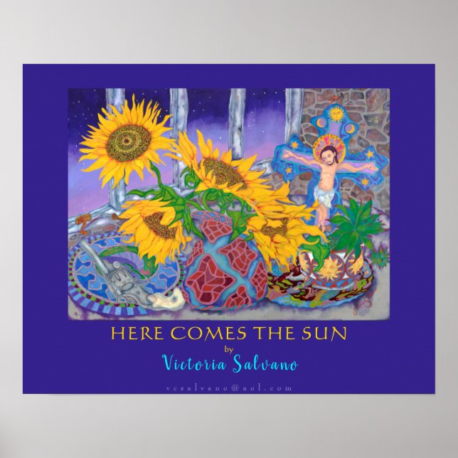 HIER KOMMT DIE SONNE POSTER (Vorne)