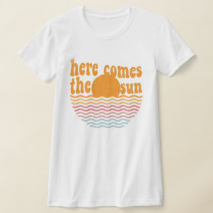 Hier kommt die Sonne Retro T-Shirt
