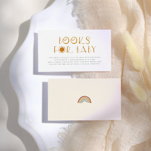 Hier kommt die Sonne Sonnenschutzbücher für Kind Begleitkarte