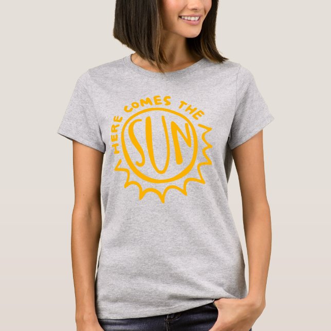 Hier kommt die Sonne T-Shirt (Vorderseite)