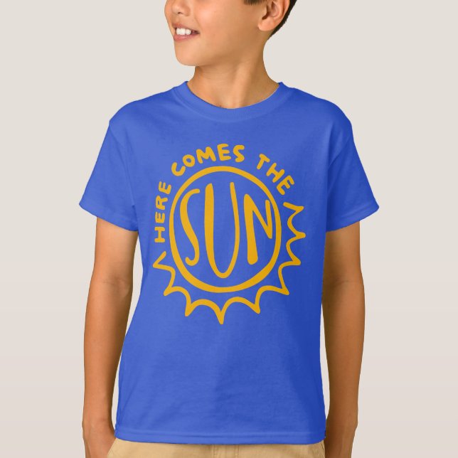 Hier kommt die Sonne T-Shirt (Vorderseite)