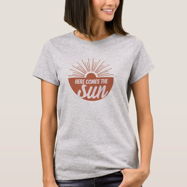 Hier kommt die Sonne T-Shirt (Vorderseite)