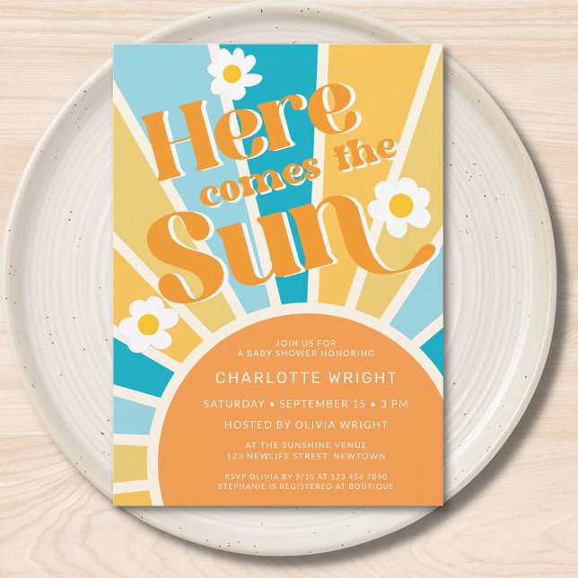 Hier kommt die Sonnendusche Einladung (Von Creator hochgeladen)